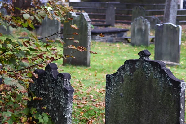 Vecchio Cimitero Nel Parco — Foto Stock