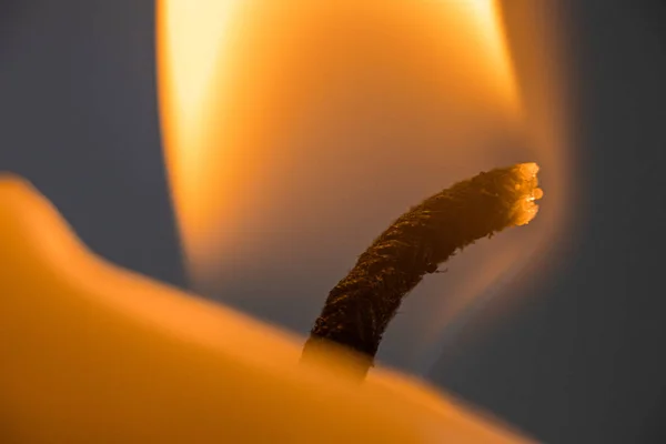 Burning Fire Fireplace — Stock Photo, Image