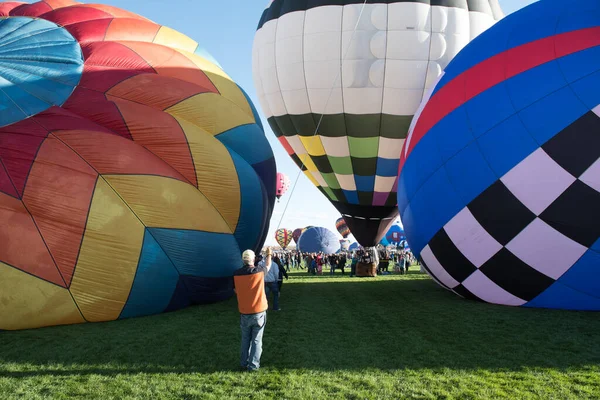 Sıcak Hava Balonları Gökyüzünde — Stok fotoğraf