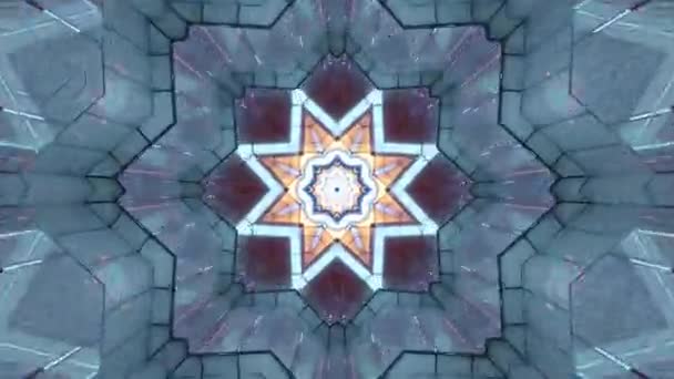Гіпнотичний Абстрактний Фон Русі — стокове відео