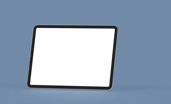 Rendering Illustration Tablet Display Blank Screen — Stock Fotó