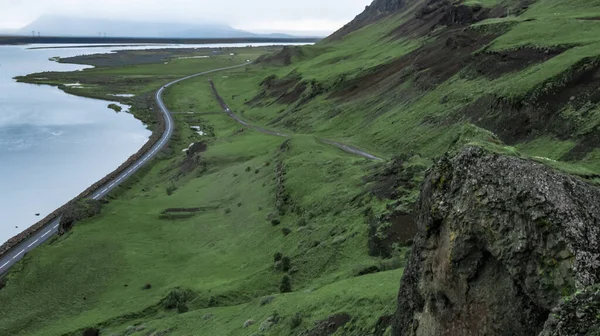 Hermoso Paisaje Isla Del Estado Iceland — Foto de Stock