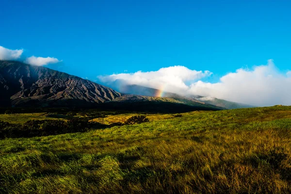 Beautiful Summer Landscape Mountains Clouds — Stock Photo, Image