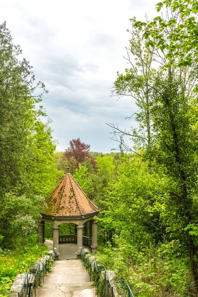 Bastión Spital Rothenburg Der Tauber Casco Antiguo Baviera Alemania — Foto de Stock