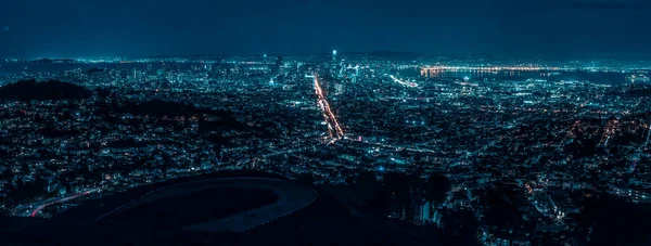 Vista Aérea Ciudad Barcelona — Foto de Stock