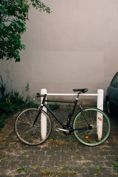 Bicycle Parked City — Stock Photo, Image