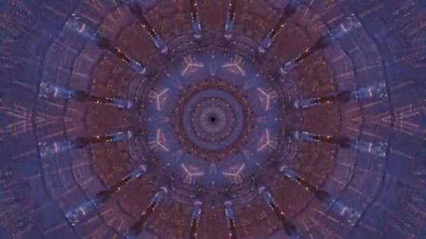 运动中的催眠抽象背景 — 图库视频影像