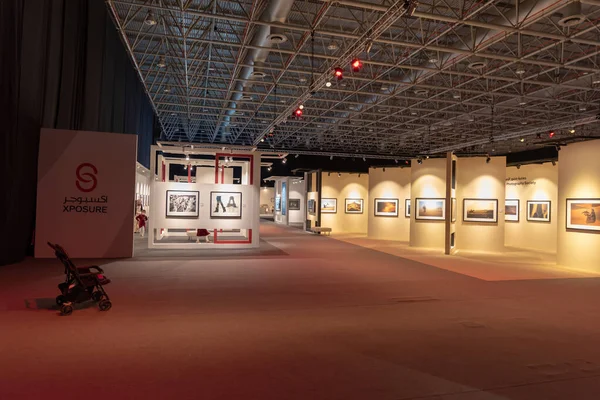 Innenansicht Der Fotoausstellung — Stockfoto