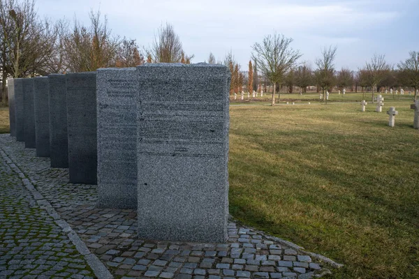 Monumento Del Secondo Memoriale Guerra Nel Parco — Foto Stock