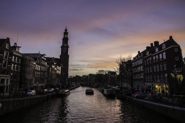 Amsterdam Niederland März 2018 Die Stadt Der Altstadt Des Großen — Stockfoto