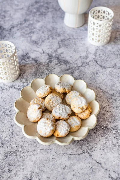 Homemade Cookies Chocolate Nuts — Stock Photo, Image