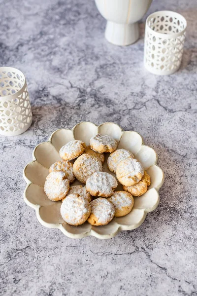 Kue Buatan Sendiri Dengan Coklat Dan Kacang — Stok Foto