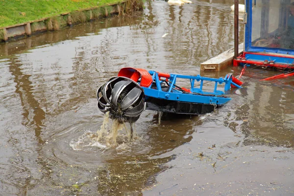 Bateau Dans Rivière — Photo