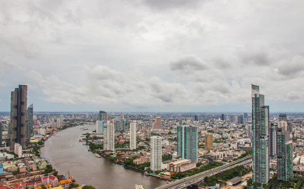 Luftaufnahme Der Stadt Bangkok Thailand — Stockfoto