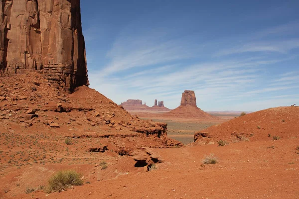 Monumento Vale Parque Nacional Utah Eua — Fotografia de Stock