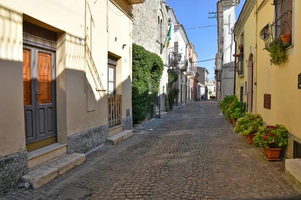 Straße Der Altstadt Von Obidos Portugal — Stockfoto