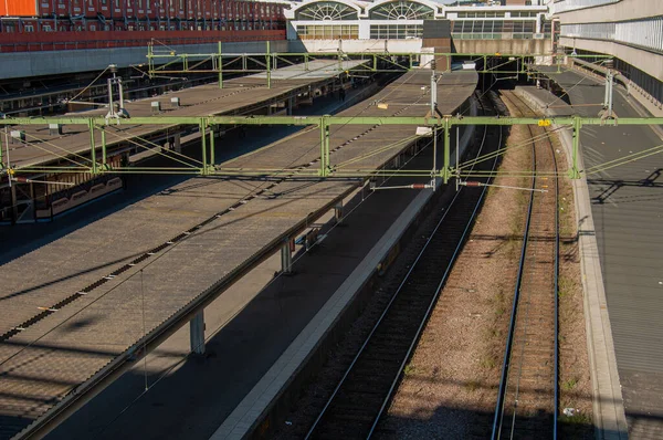 Järnvägsstation Staden — Stockfoto