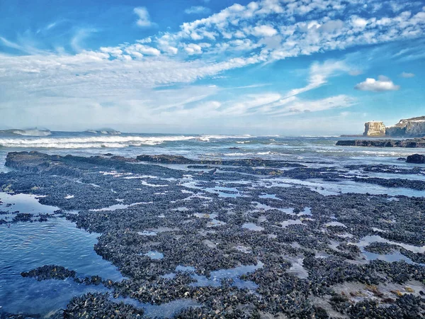 Vacker Utsikt Över Havet Kusten — Stockfoto