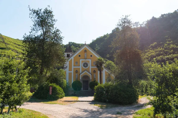 Прекрасний Вид Стару Церкву Місті — стокове фото