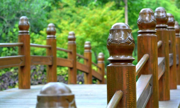 Old Wooden Pier Park — Stock Photo, Image