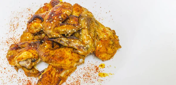 Chicken Wings Spices Herbs — Stock Photo, Image