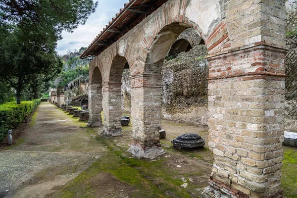 Vecchio Muro Pietra Nella Città Dell Antica Città Della Capitale — Foto Stock