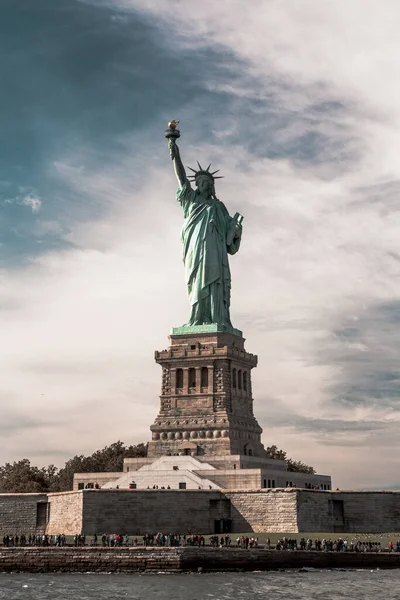 Estatua Libertad Ciudad Nueva York — Foto de Stock