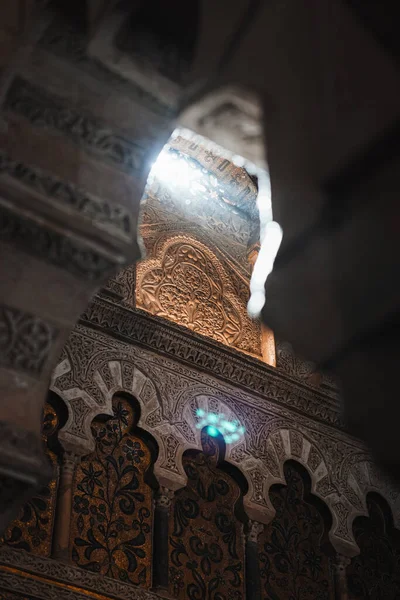 Interior Mesquita Cidade Jerusalem — Fotografia de Stock