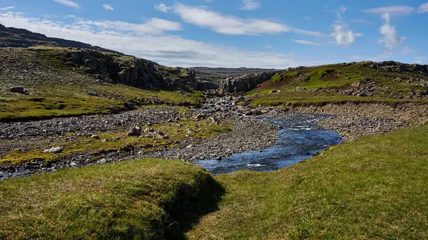 Bella Vista Sul Paesaggio Montano — Foto Stock