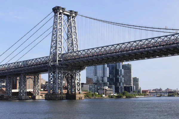 Brooklyn Bridge New York City Stati Uniti America — Foto Stock