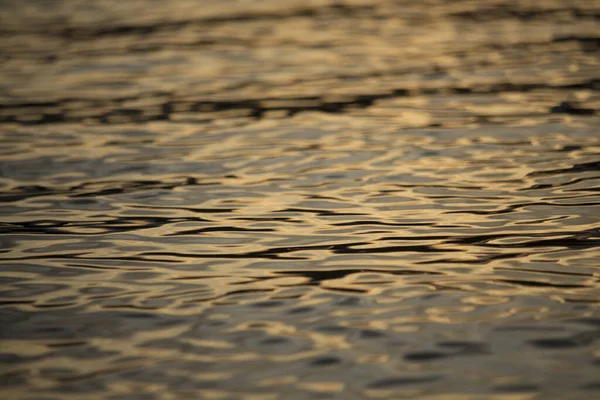 Hermosa Superficie Agua Mar Con Ondulaciones — Foto de Stock