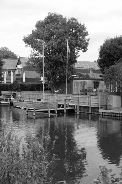 Bella Vista Sul Lago Città — Foto Stock