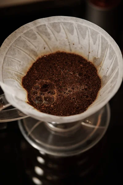 Tutup Dari Pembuat Kopi — Stok Foto