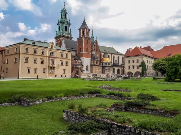 Krakow Poland Czerwiec 2018 Stare Miasto Pragi — Zdjęcie stockowe