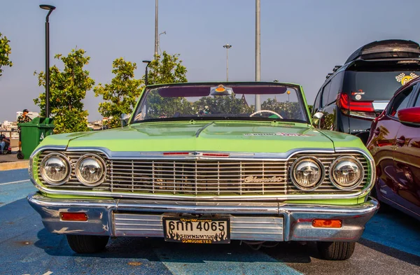 Stara Havana Kuba Maj 2018 Klasyczny Samochód Rzymie Włochy — Zdjęcie stockowe