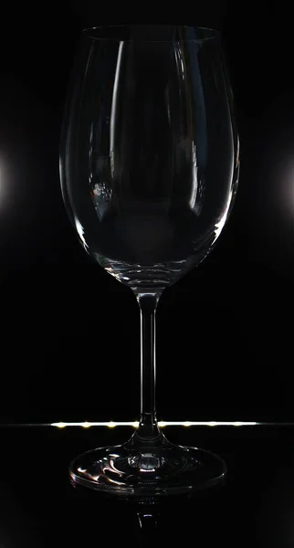 Verre Vin Avec Fond Rouge Blanc — Photo