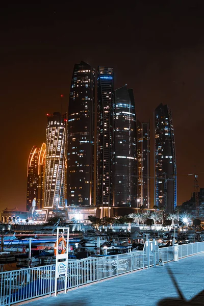 Éjszakai Kilátás Városra — Stock Fotó
