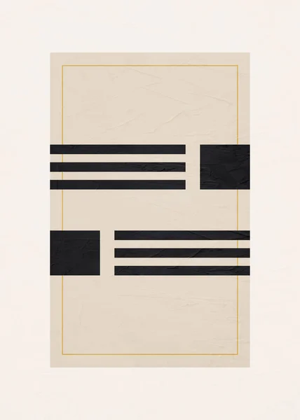 Darstellung Eines Weißen Und Braunen Umschlags Mit Einem Leeren Etikett — Stockfoto
