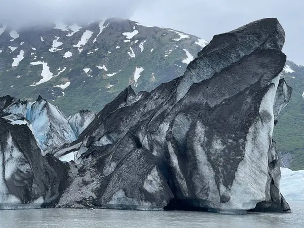 Vacker Utsikt Över Glaciären Bergen — Stockfoto