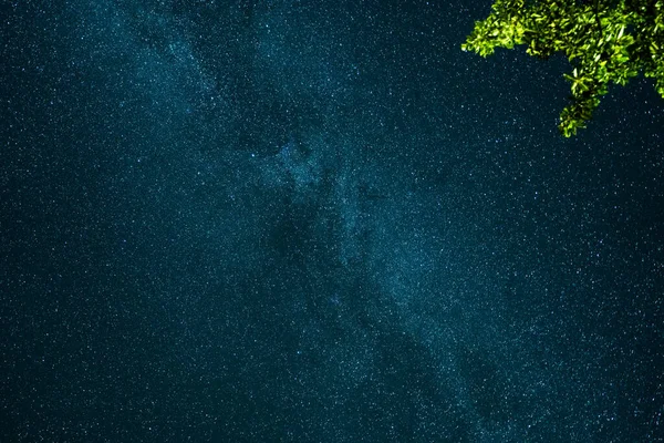 Όμορφο Νυχτερινό Ουρανό Αστέρια — Φωτογραφία Αρχείου
