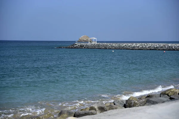 Deniz Kıyısının Güzel Manzarası — Stok fotoğraf