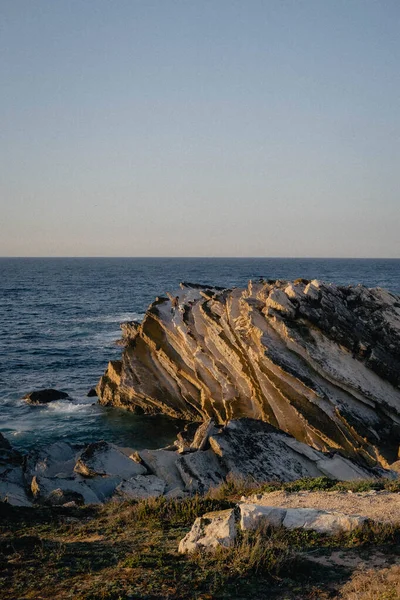 Bella Vista Sulla Costa Del Mare — Foto Stock