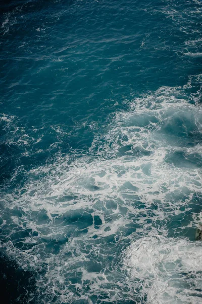 Zee Golven Blauwe Lucht — Stockfoto