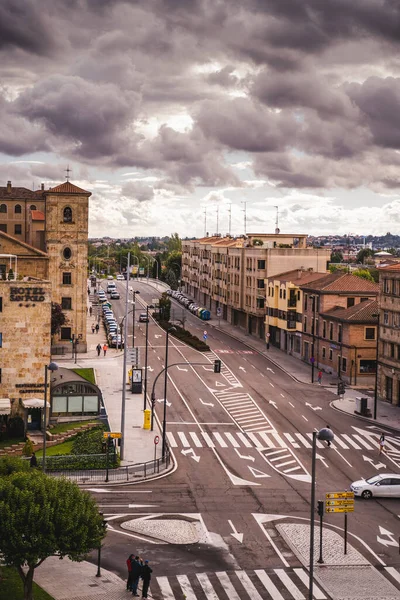 Vista Ciudad Barcelona España — Foto de Stock