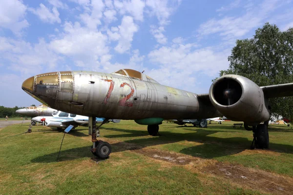 Старий Радянський Військовий Літак — стокове фото