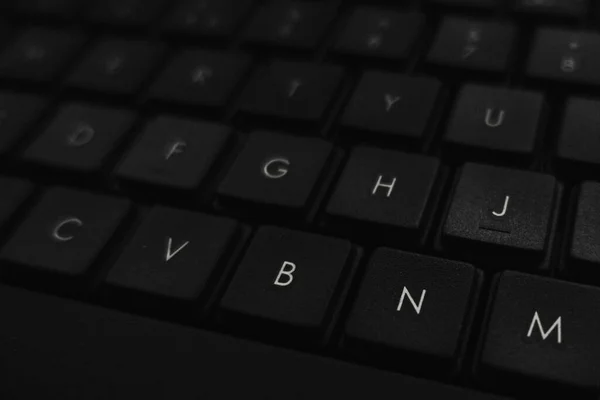 Close Computer Keyboard — Stock Photo, Image