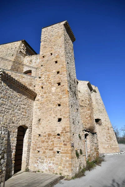 Carcassonne Şehrindeki Eski Ortaçağ Kalesi — Stok fotoğraf