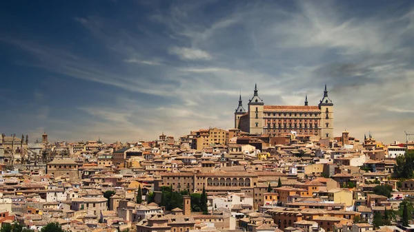 巴塞洛纳市的风景 西班牙 — 图库照片