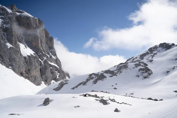 Вид Маттерхорн Ледник Самые Высокие Вершины Альп — стоковое фото