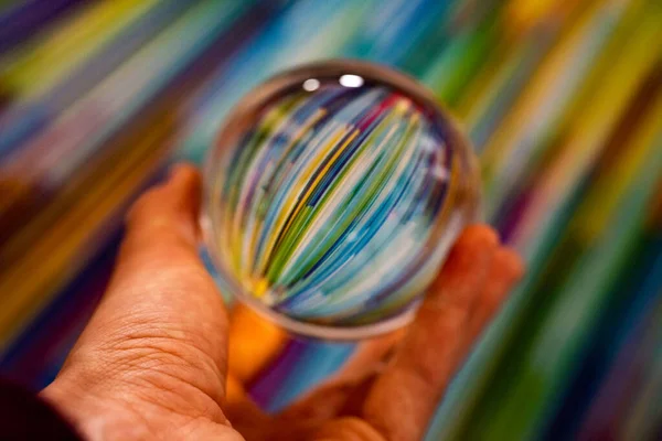 Närbild Ett Glas Tvål — Stockfoto